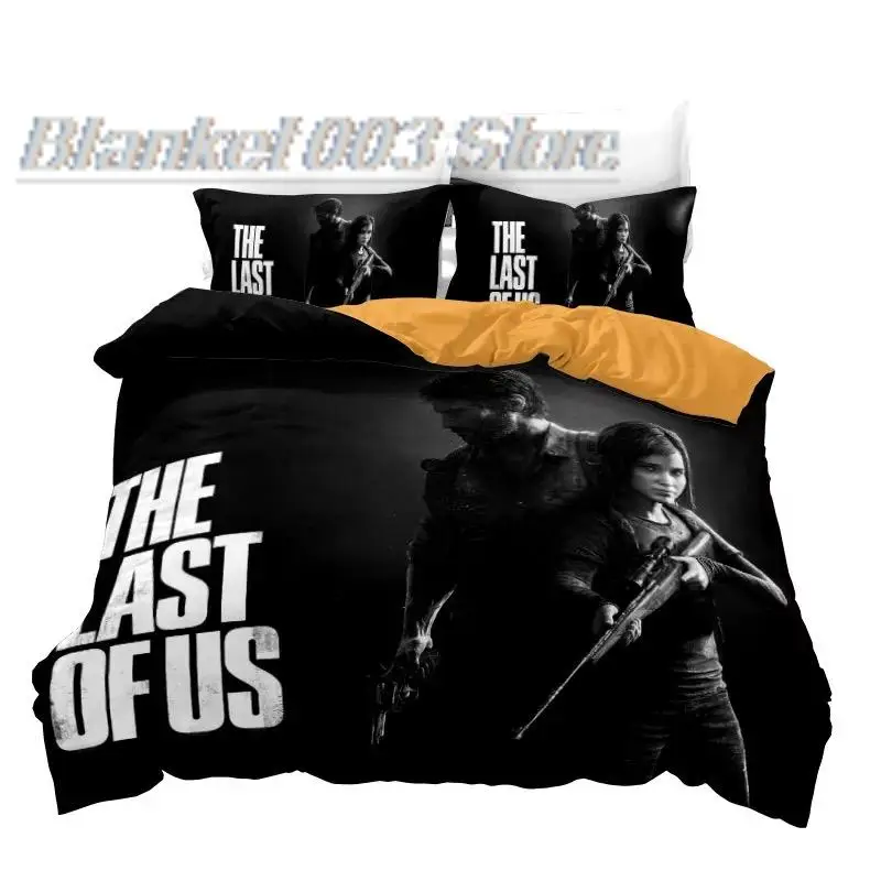 

The Last of Us 3D Printed Bedding Set Duvet Cover KING Queen Full Twin Size for Bedroom Decor