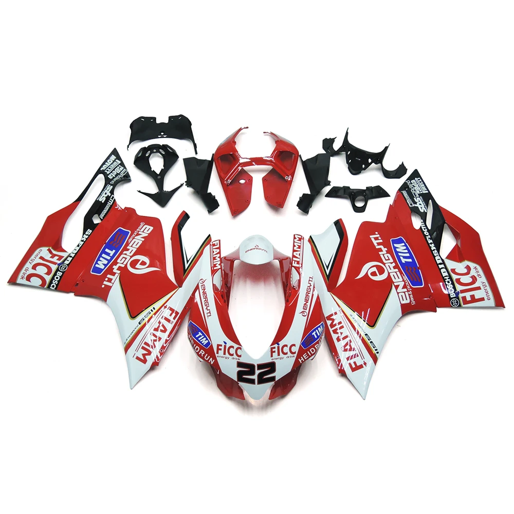 

Motorcycle Full Fairing Kit For DUCATI 899 1199 Panigale 2012 2013 2014 ABS Plastic Body Injection Cover Bodywork Cowl Accessory