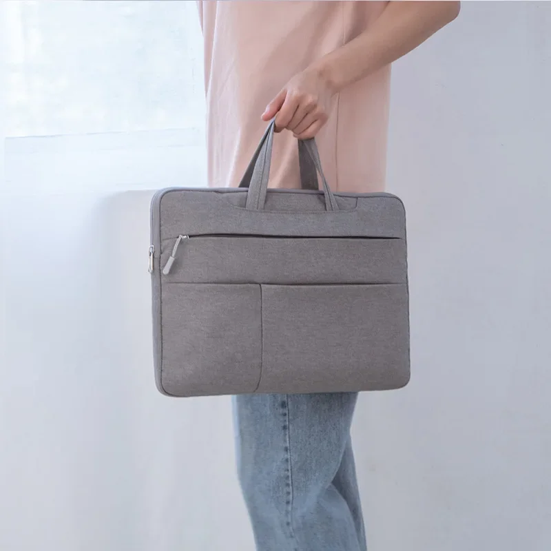 

Portable Women Shoulder Bags Messenger Purse Strap Briefcases Storage Laptop Charger Mobile Power Storage Organizer Accessories