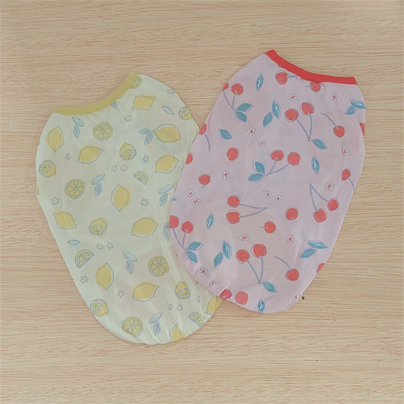 

Summer Dog Costume Vest Small Dog Clothes Poodle Pomeranian Maltese Yorkshire Pet Clothing T-shirt Puppy Cat Clothing Pajamas