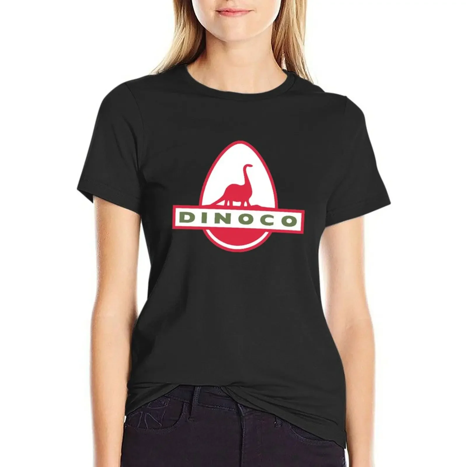 Dinoco (История игрушек) футболки топы одежда хиппи черные для женщин