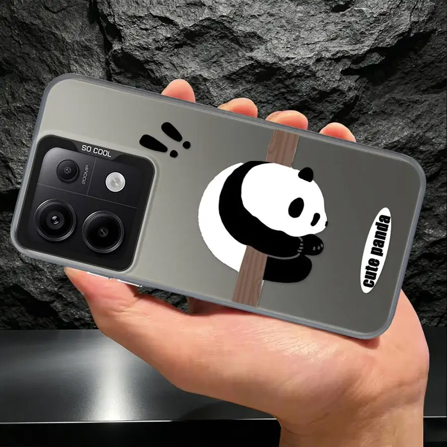 Чехол для Xiaomi Poco C51 X3 Pro F3 GT F4 C50 X5 X3 NFC, задняя крышка для телефона, милый чехол с изображением панды (art.: 3920db1d5b45b) - 3920db1d5b45b