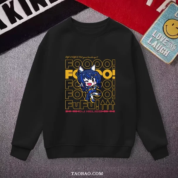 Аниме Umamusume: Pretty Derby Daitaku Helios Cafe толстовка с капюшоном для косплея осень-зима