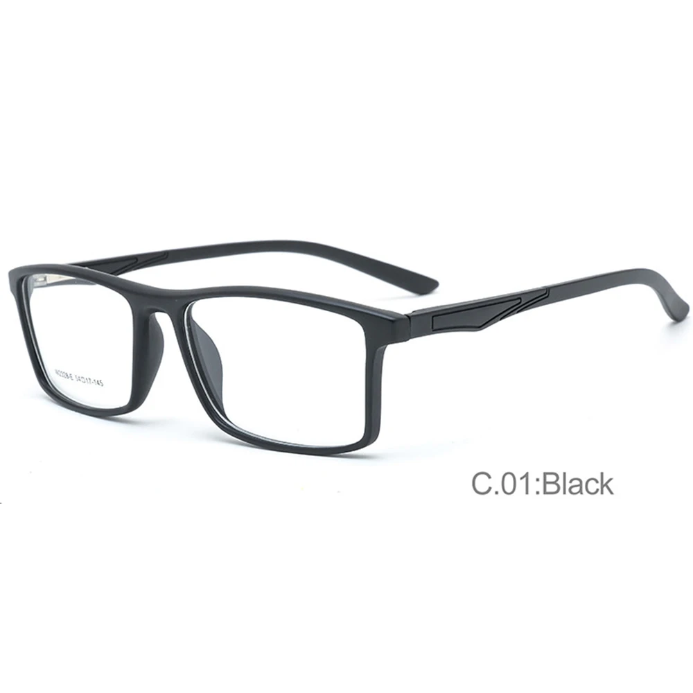 

Модная прямоугольная большая оправа в спортивном стиле TR90 оптическая оправа под заказ фотохромные очки для чтения при близорукости линзы по рецепту