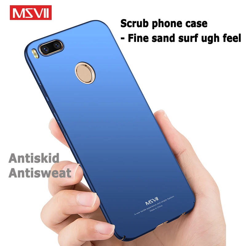 Чехол Msvii для Xiaomi Mi A1 Для mia1 чехол xiaomi mi 5x жесткая задняя крышка из поликарбоната