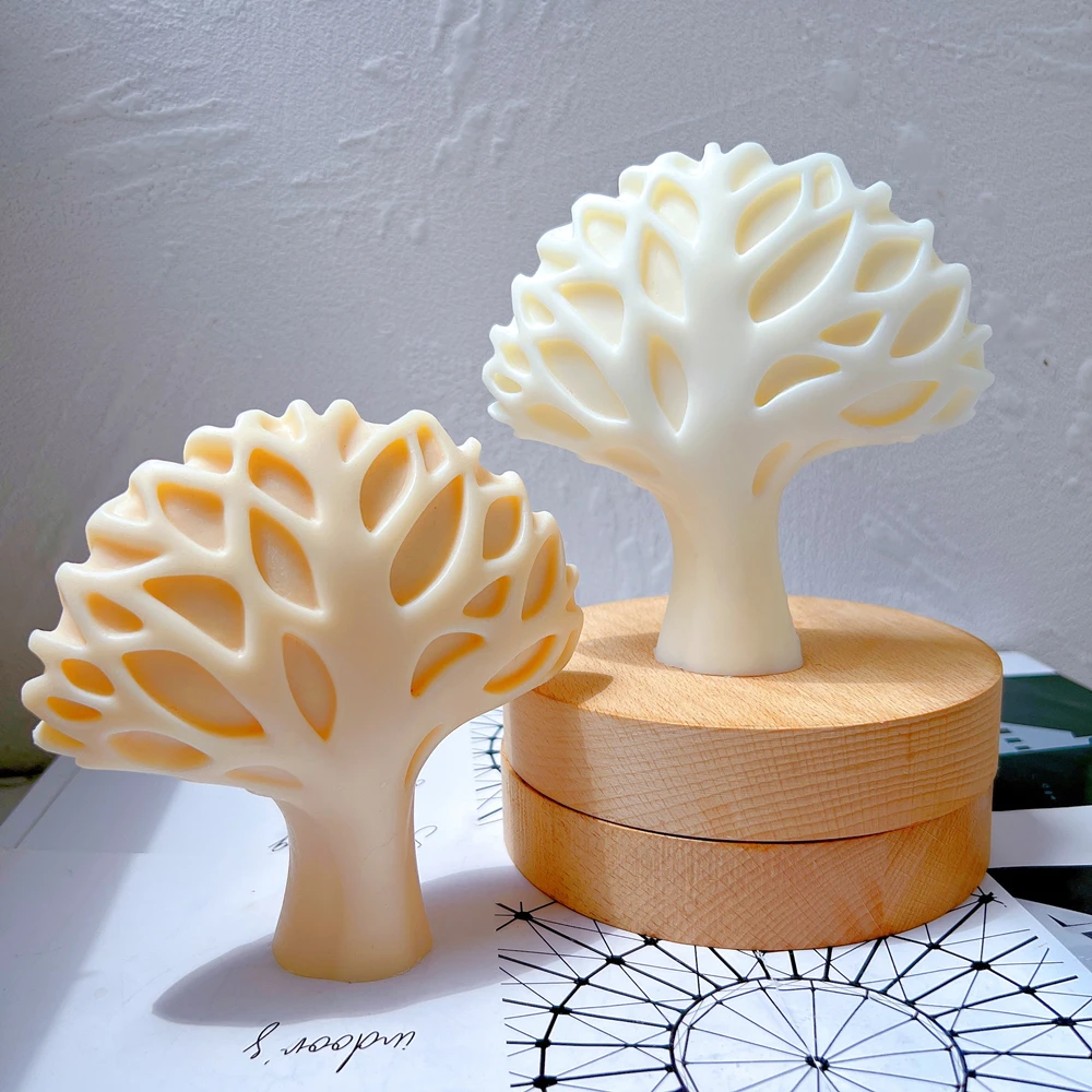 

Wishing Tree Candle Mold Wedding Abstract Tree Candle Silicone Mold Home Decor Tree of Life Candle Molds Soy Wax Decor Gift Idea
