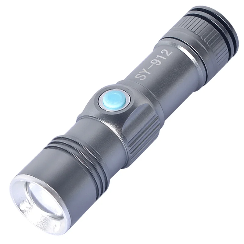 

Led rechargeable torch powerful Camping lantern strong flashlight Bicycle lighting Underwater lamp latarka police lights
