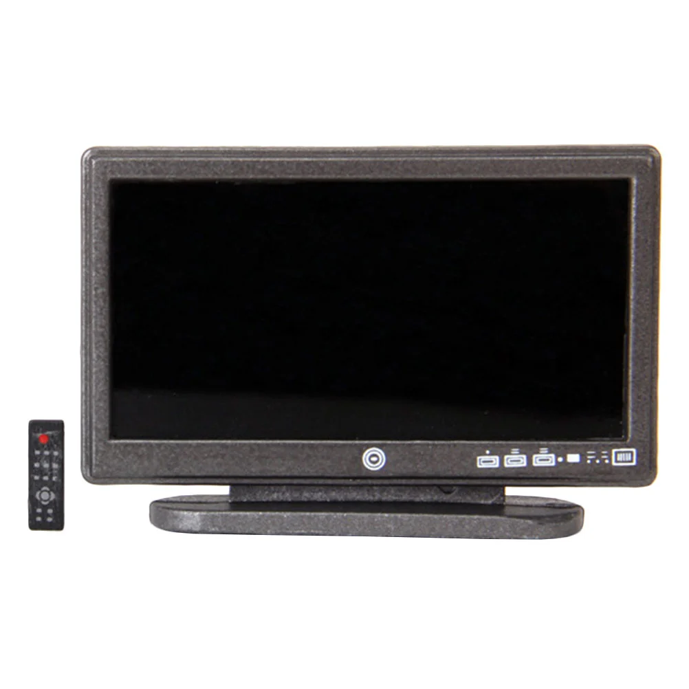 

Dollhouseminiatureaccessories Mini Television Furniture Houseaccessory Miniatures Work Actually That Things Tiny Diy Model