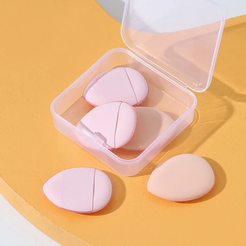5/10/20PCS Mini Puff de esponja de dedo para maquiagem Fundação em pó Detalhes de face Creme Creme Blend Sponges Cosméticos Acessórios