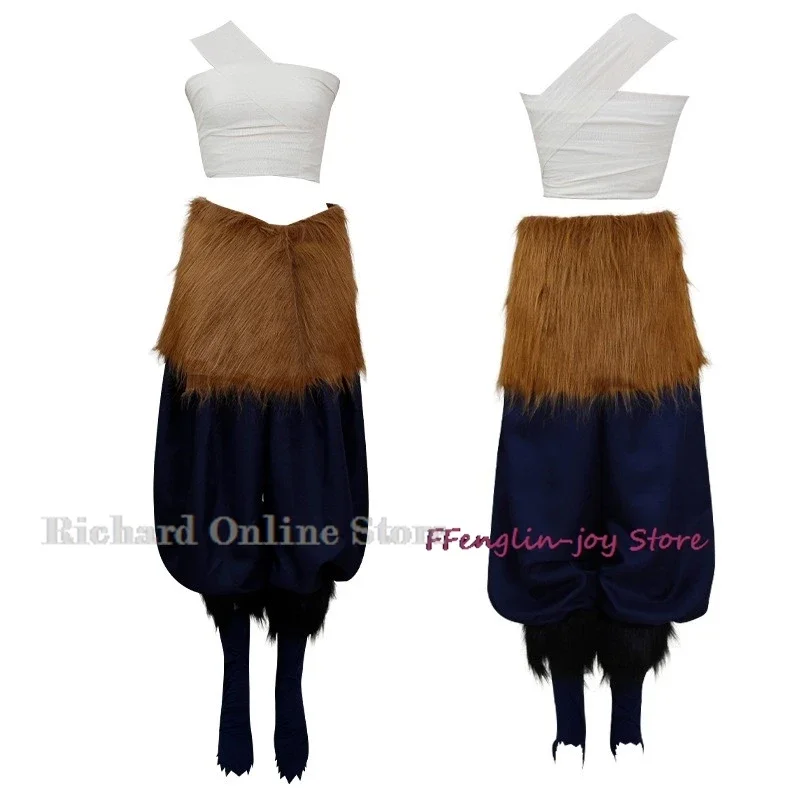 Костюм для косплея аниме иносукэ униформа парик маска свиньи наряд на Хэллоуин