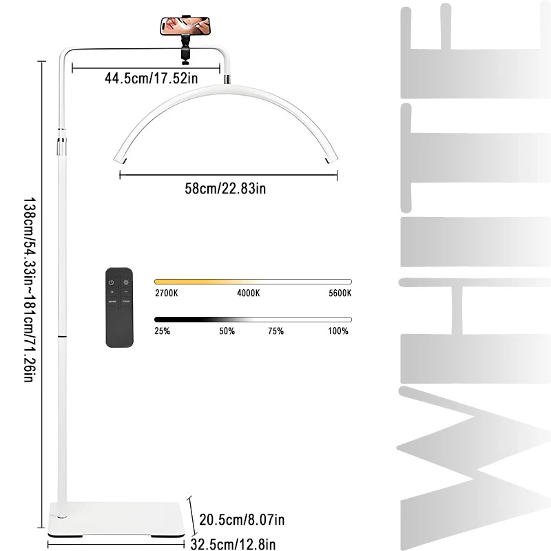 

CETANT Полумесячная LED лампа для красоты 40 Вт