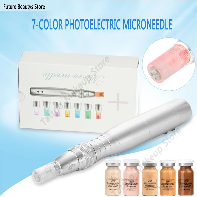 BB Cream Machine Glow Pen Brightening Cream Kit Motor For Face Whitening Acne Anti-Wrinkle Natural Liquid Foundation