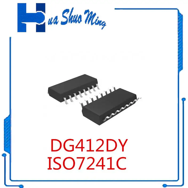 10 шт./партия DG412DY DG412D DG412 ISO7241C SOP16