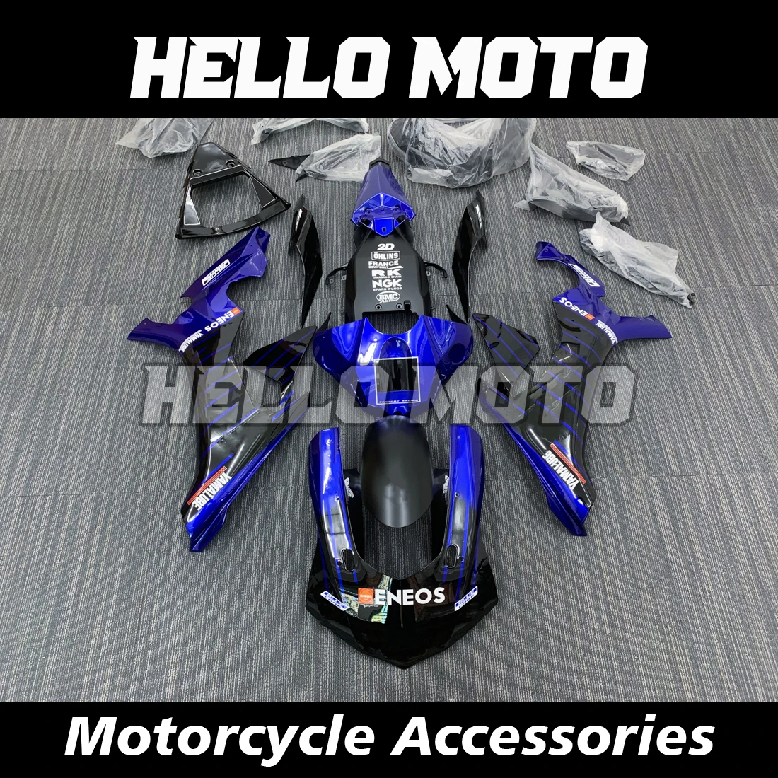 

Suitable for YZF-R1 YZF R1 R1M 2015 2016 2017 2018 2019 Motorcycle Shell Fairing Spoiler Bodywork Set RN321 RN49