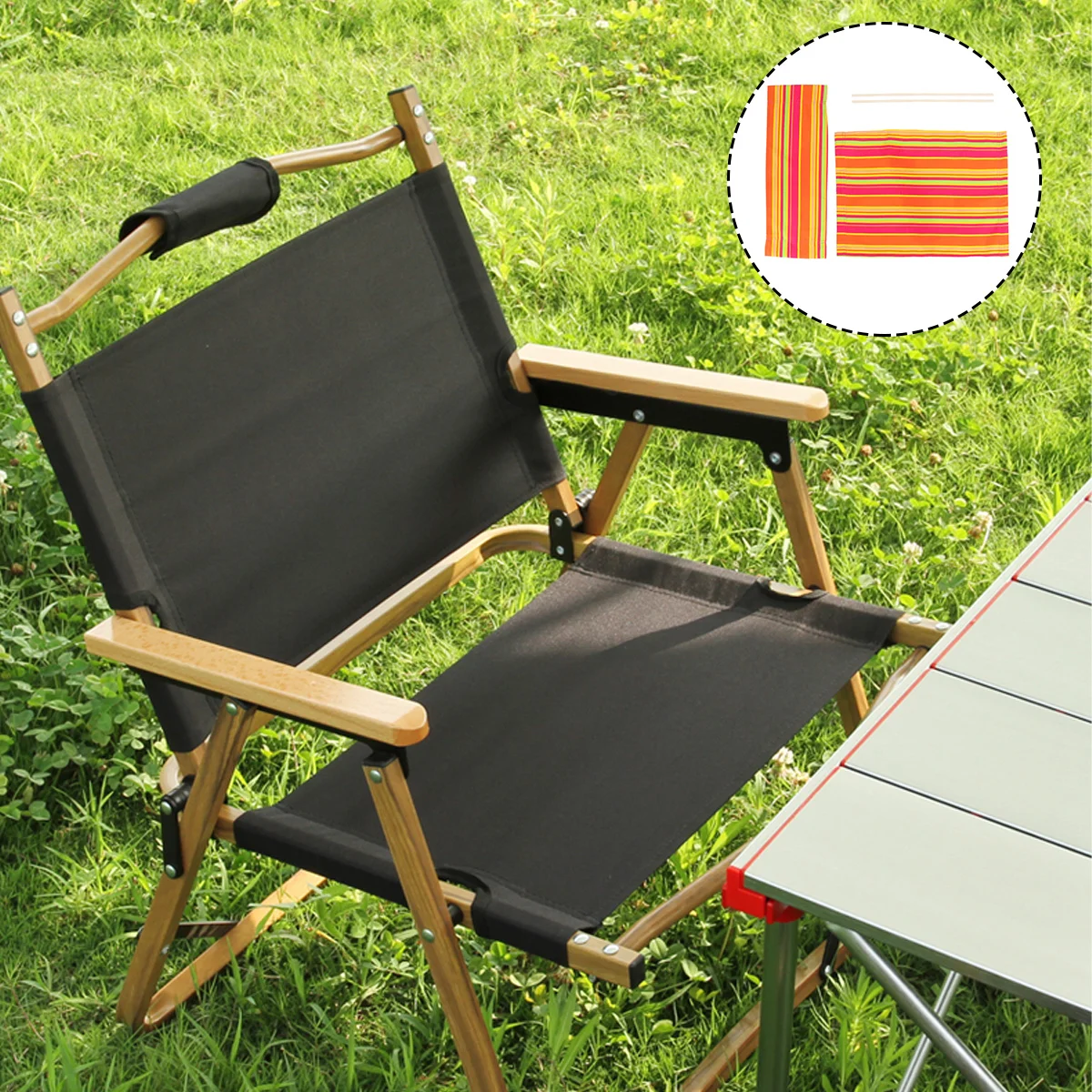 

Director Chair Canvas Outdoor Chairs Supply Replacement Sling Accent Camping Gadget Foldable Cushion Cover