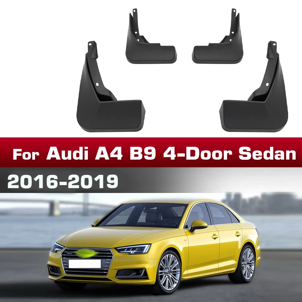 

Для Audi A4 B9 2016 2017 2018 2019 брызговики на крыло брызговики брызговики автомобильные аксессуары