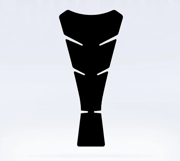 Для KAWASAKI Z1000 мотоциклетный Противоскользящий коврик для топливного бака боковой