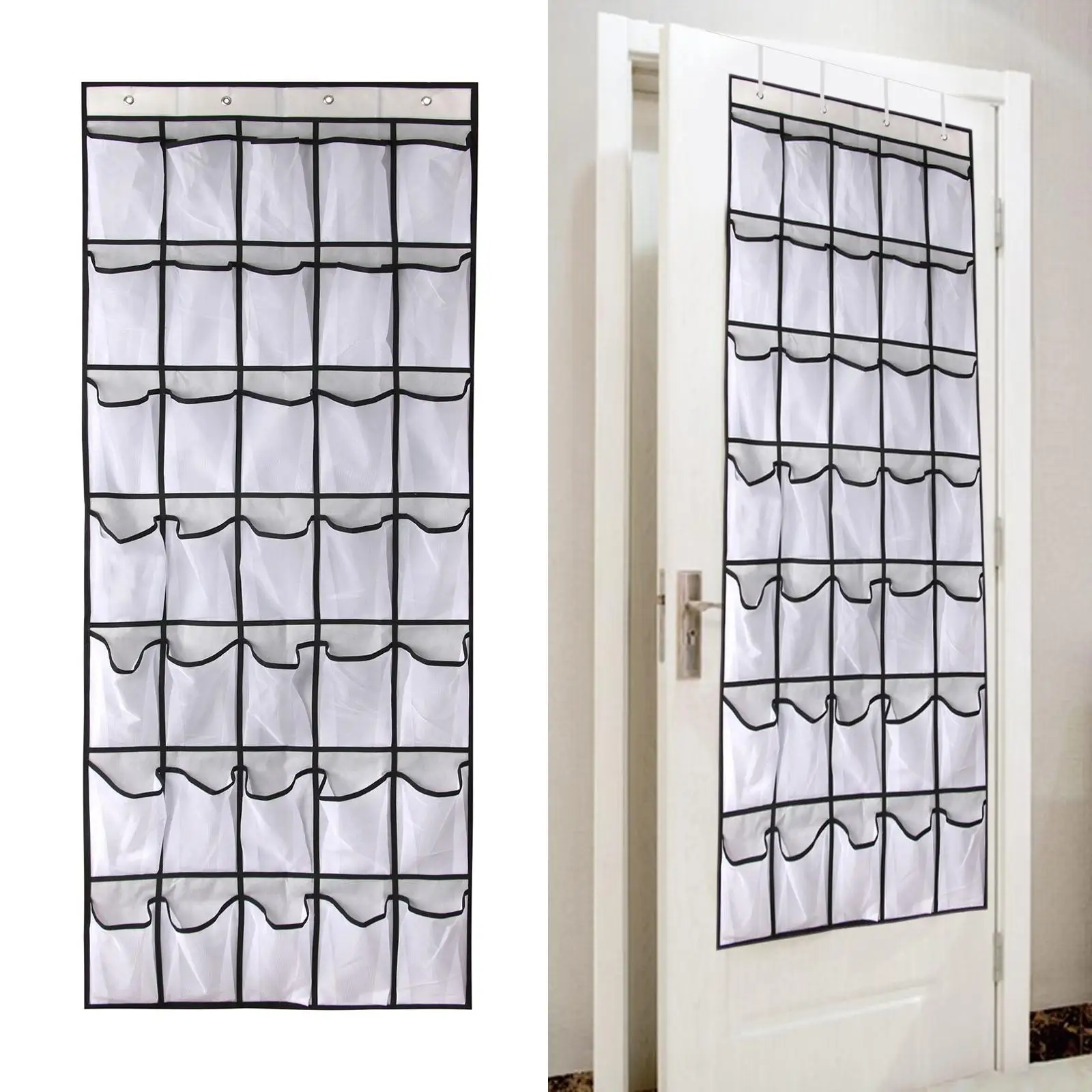 

Органайзер для обуви, большой сетчатый держатель для обуви, 35 отделений