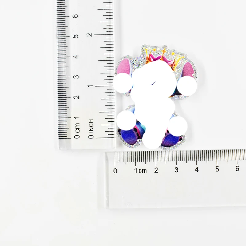 1 шт. блестящая подвеска-держатель для ID-Карты