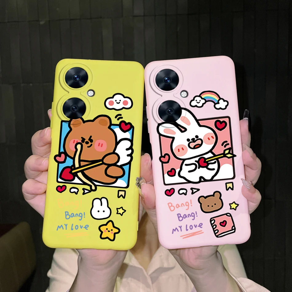Чехол для Huawei Nova 11i 11 Pro Global милый мультяшный цветочный чехол мягкие силиконовые