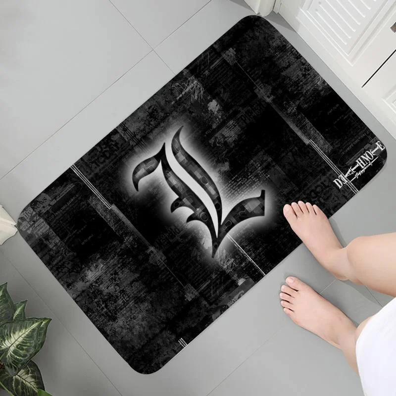

Floor Kitchen Hallway Living Room Rug Carpet Soft Anti-slip Mats Modern Kid Room Death Note Area Rugs Lounge Rug Room Carpets