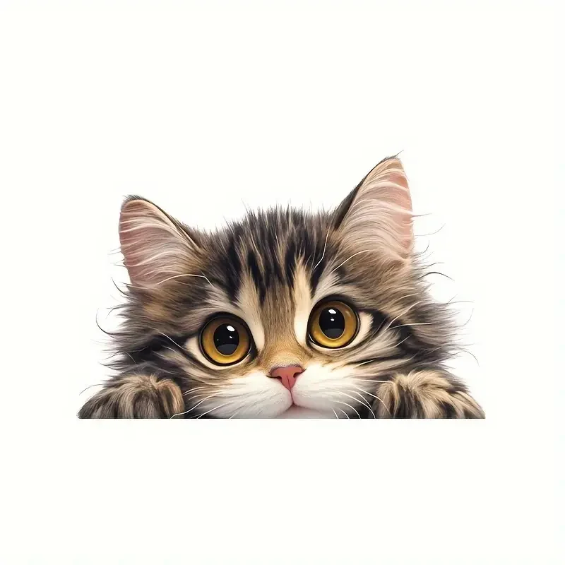 

Виниловые наклейки с котенком