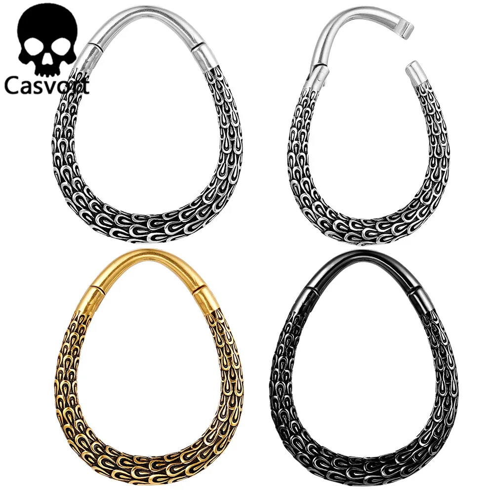 

Casvort 2 шт. 6g 4 мм вихревые овальные вешалки для ушей, шикарные Заглушки для ушей из нержавеющей стали 316, пирсинг для женщин, ювелирные изделия для тела