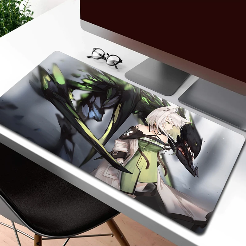 Игровой коврик для мыши arknight Kawaii HD с рисунком аниме девушек большой офисный