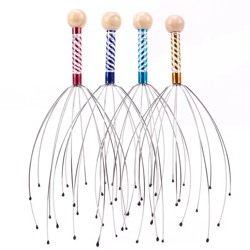 

1PC Claw Massager Body Massager Octopus Head Scalp Neck Equipment Stress Release Relax Massage Relief Head Care Massage U3