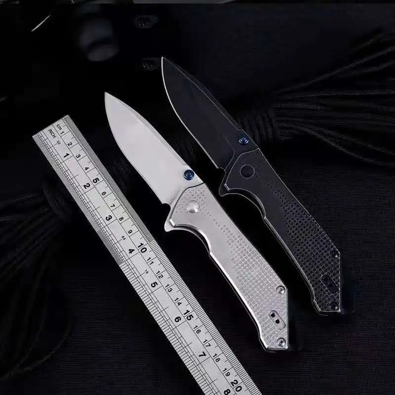 

Деревянный складной нож с тремя лезвиями 9008 9015, нож для ношения на открытом воздухе, нож для фруктов, нож для самообороны, Магнитный нож