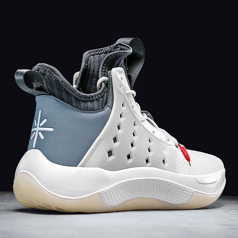 

Sonic 9low High-top Actual Basketball Shoes Unisex Breathable Sneakers Wade's Way Student Boots Handsome