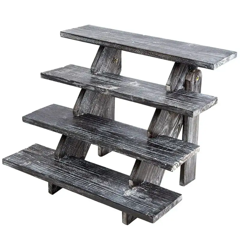 

Beautiful Wooden Retail Cake Stand Table - Stylishly Display Your Cupcakes!