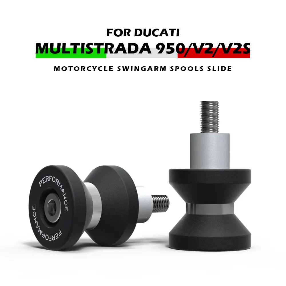 

For DUCATI Multistrada 950 950S V2 V2S 1200 1260 Enduro Pro Motorcycle Rear Swing Arm Stand Screws Aluminium Alloy Accessories