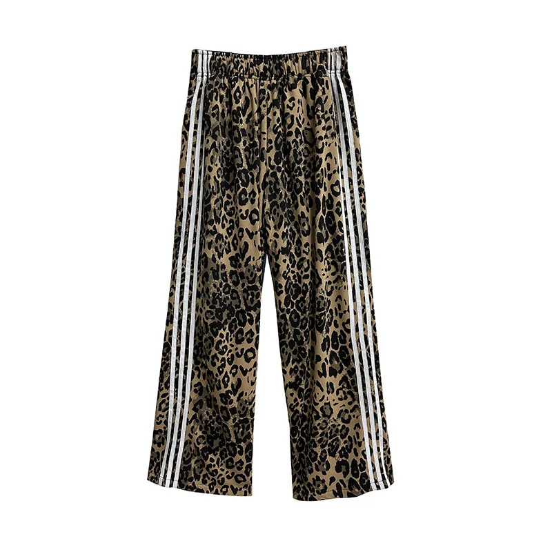 Женские джинсы с леопардовым принтом NYFS свободные в европейском и американском