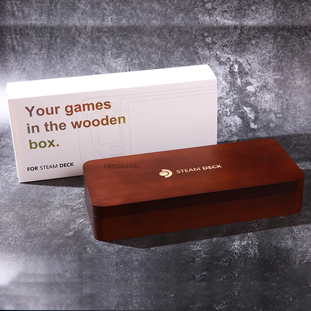 

Высококачественный изысканный деревянный магнитный жесткий стол для хранения для паровой деки противоударный уникальный стильный держатель для хранения