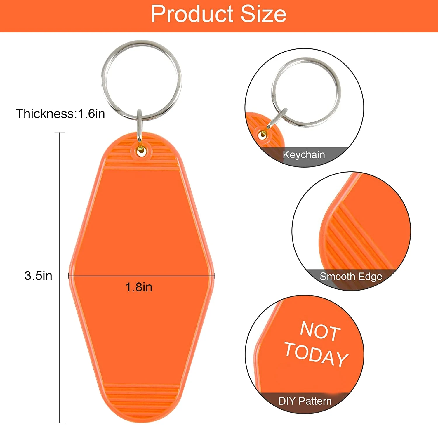 40 шт. винтажные Брелоки для ключей 20 цветов