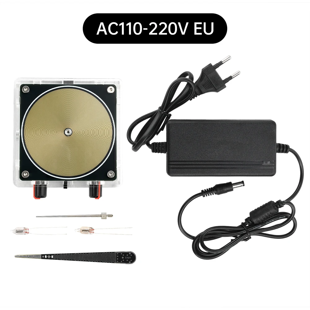 

Bluetooth Музыка Tesla Coil Arc Плазменный громкоговоритель Беспроводная передача Эксперимент Настольная игрушка Модель переменного тока 110-240 В до постоянного тока 48 В 60 Вт