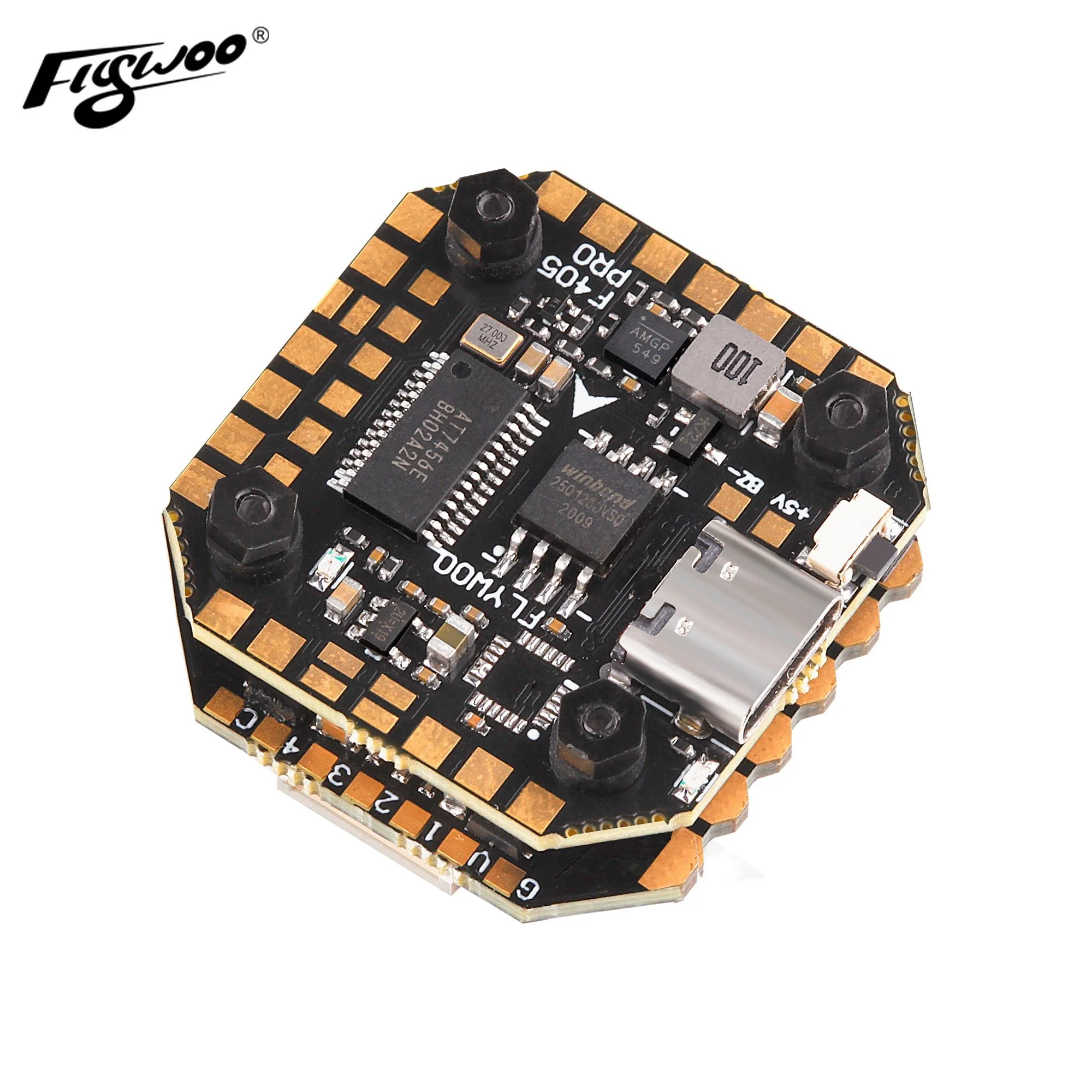 Goku Универсальный F405 Pro Mini Stack ( F405 FC + 40A ESC ) 8 бит 2-6S 20x20 Plug & Play plug O3 Air unit