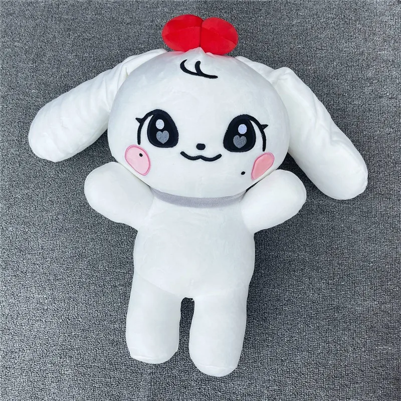 

40cm Kpop IVE Cherry Plushies Minive Kawaii Stuffed Doll Cartoon Throw Pillows Cushions for Bedroom Sofa Couch Room Decor Gifts