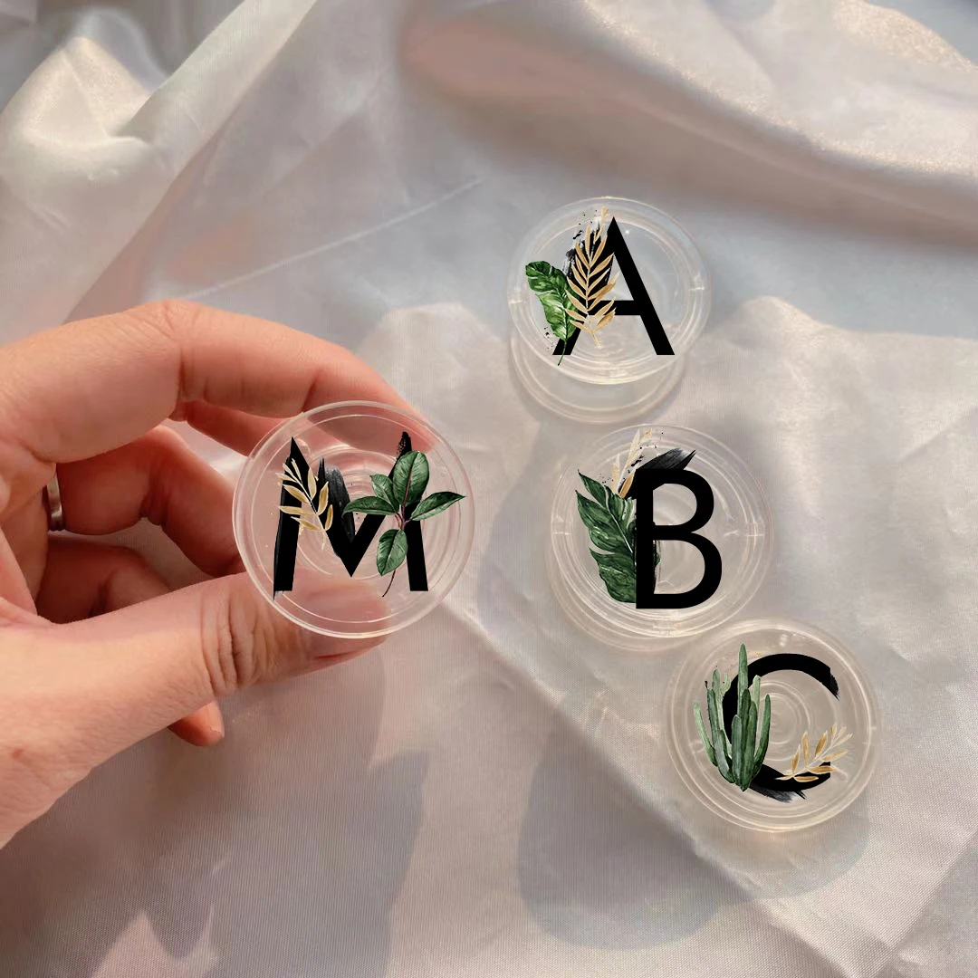 Складной держатель-подставка в стиле ретро с рисунком банановых листьев и