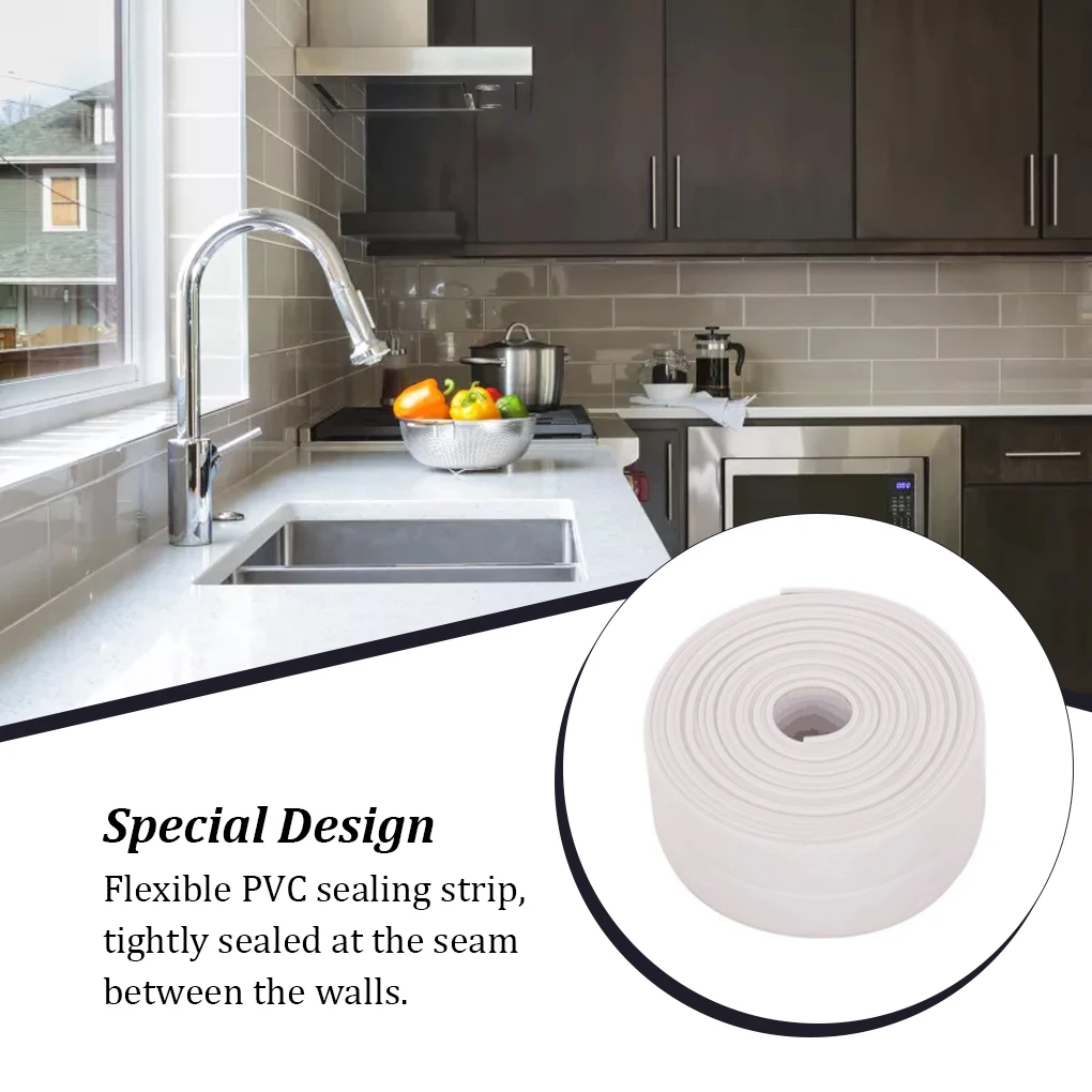 Уплотнительная лента 3 шт. самоклеящаяся маслостойкая клейкая из ПВХ для