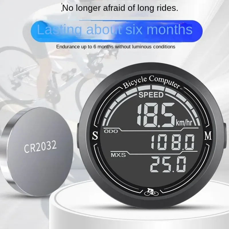 Компьютер для шоссейного велосипеда ночник водонепроницаемый точный секундомер