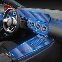 for mercedes benz a class w177 a180 a200 a250 2019 2022 car interior center console transparent tpu protective film anti scratch