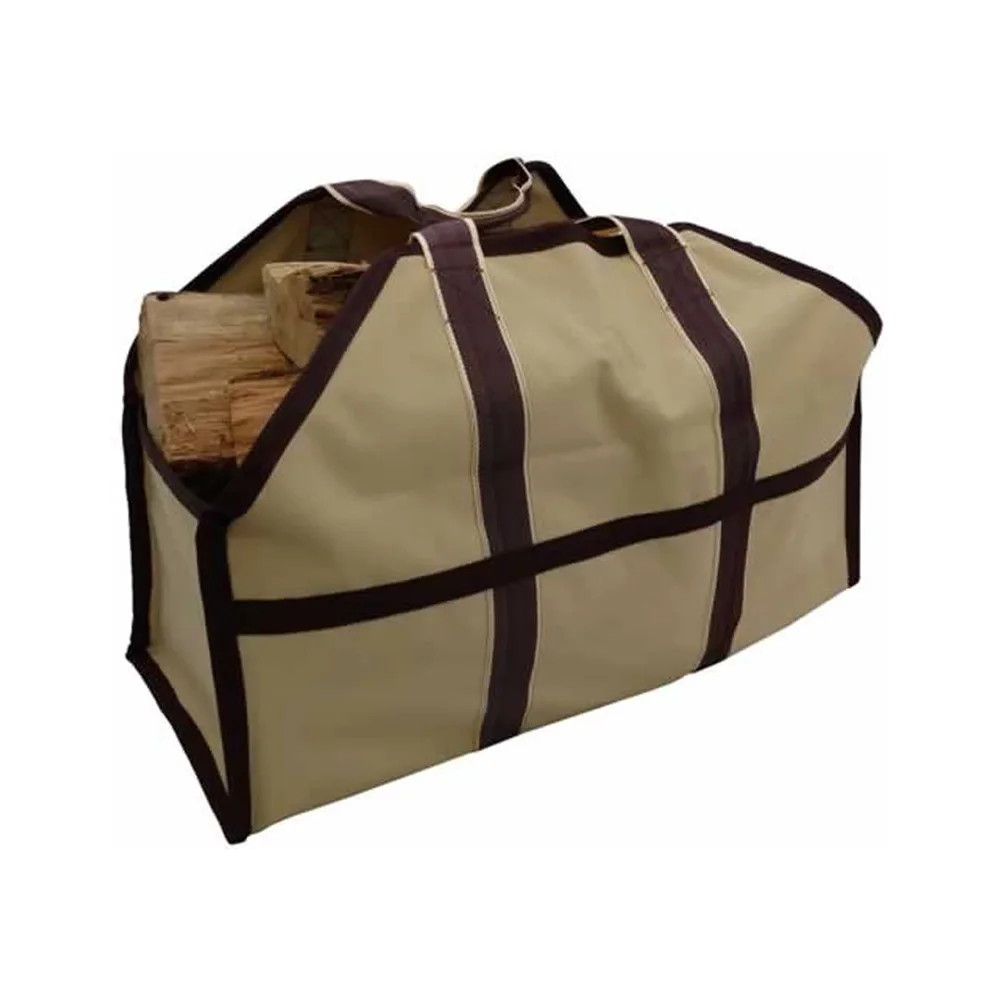 

Heavy Duty Home Outdoor With Handles Logging Sports Organizer Hanging Firewood Carrier Camping Supplies Lumbering Storage Bag