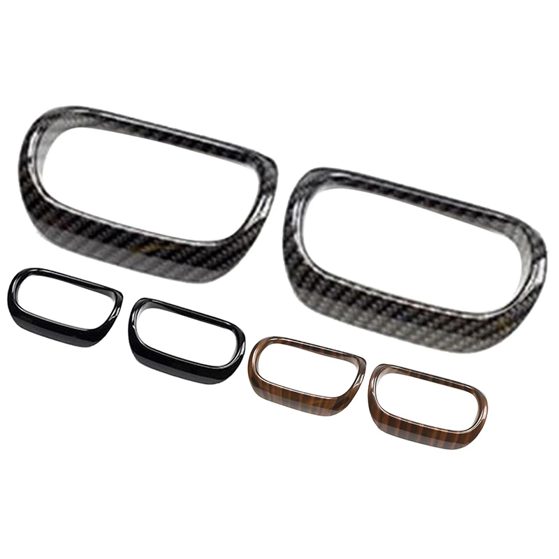 

Car Styling 2PCS ABS Interior Dashboard Side Air Vent Outlet Cover Trim For Toyota Yaris Cross 20-21