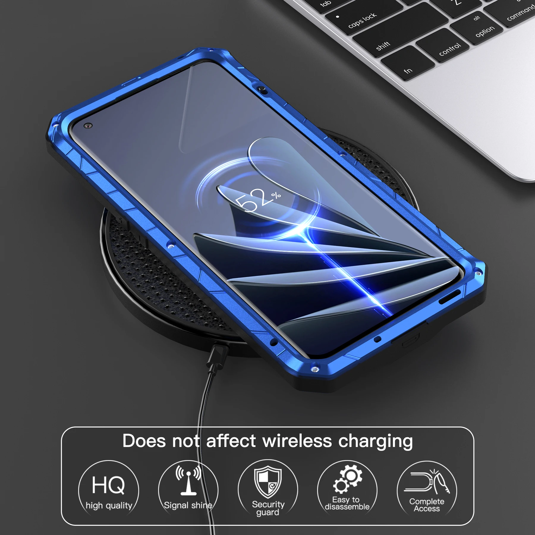 Heavy Duty Phone Case For Oneplus 11 10 9r 8 8t 7 7t 6 6t Pro 5g Military Metal Shockproof Dropproof Dustproof Protective Cover