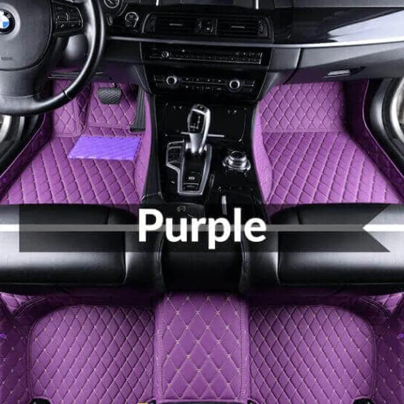 

Кожаные автомобильные коврики для BMW X1 E84 2010-2014, автомобильные аксессуары для центра прямых поставок, кожаный напольный коврик, Alfombrillas, интерьер