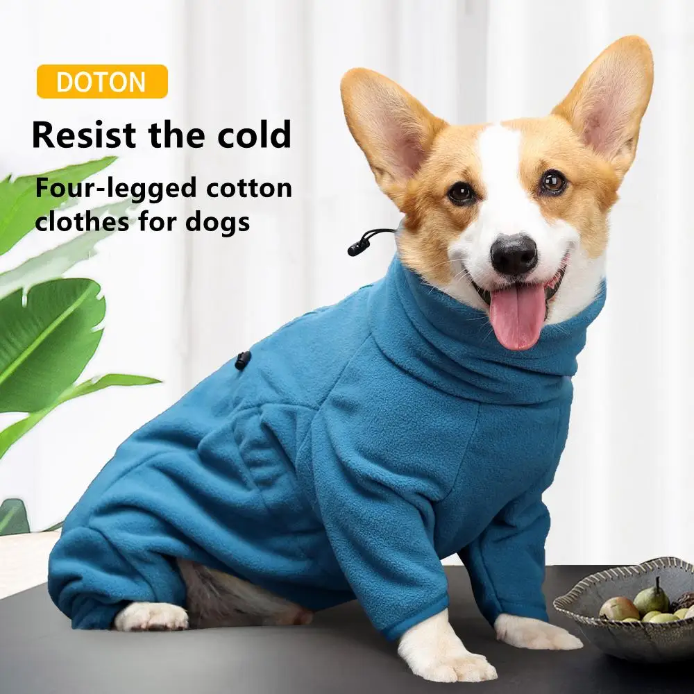 

Теплая одежда для домашних животных, Теплая Флисовая одежда для милой собаки, для маленьких и средних и больших собак, лабрадор, утепленная ...