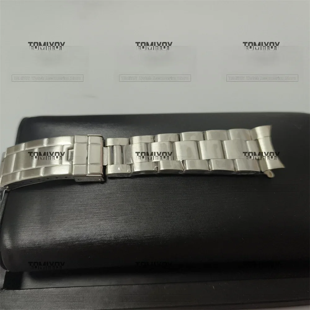 Ремешок из нержавеющей стали 316L с винтажной сетчатой пряжкой и изогнутым концом