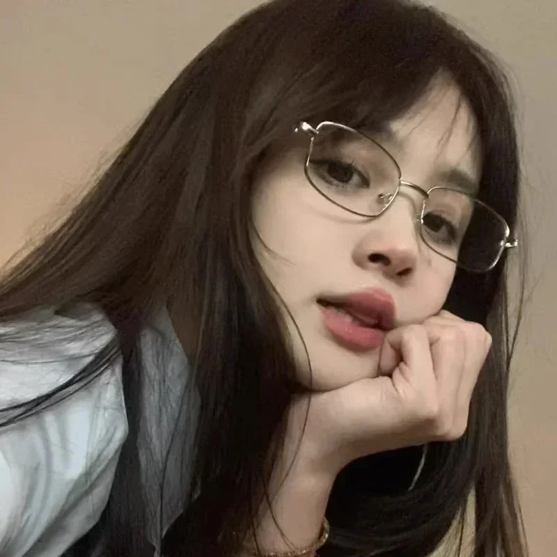 Очки в японском стиле для мужчин и женщин объемные квадратные очки металлической